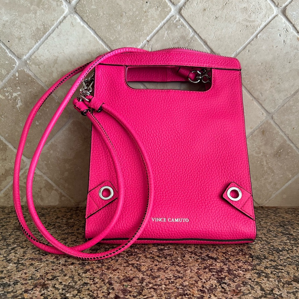 Hot Pink Vince Camuto crossbody bag